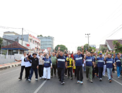 Gubernur Arinal Bersama Ribuan Masyarakat Meriahkan Jalan Sehat dalam Rangka Peringatan Hari Kesehatan Nasional ke-59 Tahun 2023