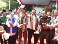 Sebanyak 18 Partai Politik Ikrar Deklarasi Damai, Bupati Nanang Ermanto Ajak Seluruh Lapisan Ciptakan Suasana  Kondusif