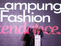 Ibu Gubernur Lampung Apresiasi Digelarnya Lampung Fashion Tendance sebagai Ajang Pengembangan Industri Wastra dan Fashion di Provinsi Lampung 2023