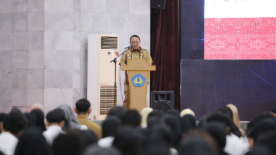 Gubernur Arinal Ajak Berkarya dan Berperan Nyata untuk Masyarakat Lampung dan Penyerahan 5.191 Mahasiswa KKN Unila Periode I Tahun 2024