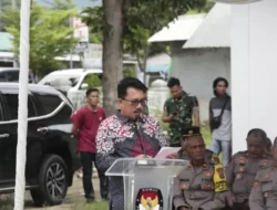 Sekda Lampung Selatan Hadiri Pelepasan Distribusi Logistik Pemilu 2024 ke Tingkat Kecamatan Tahun 2024