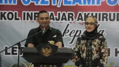 Pisah Sambut Dandim 0421, Bupati Lampung Selatan Apresiasi Dedikasi Letkol Inf. Fajar Akhirudin Tahun 2024