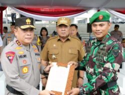 DPRD Lampung dan Gubernur Lampung Siaga Bencana di Provinsi Lampung dalam Acara Apel TNI-Polri Tahun 2024