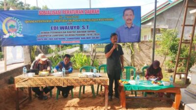 Ditahun Politik Edi Waluyo Ajak Masyarakat Jaga Ketertiban dan Ketentraman Umum