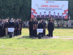 Gubernur Arinal Hadiri Apel Siaga Pengawasan Masa Tenang dan Pemungutan Penghitungan Suara pada Pemilu 2024