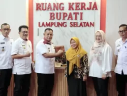 Bupati Lampung Selatan Terima Audiensi Pimpinan Cabang Pembantu Bulog Lampung Selatan Tahun 2024