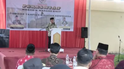 Bupati Lampung Selatan Resmikan Masjid dan Pondok Tahfiz Ri’aayah Adhyaksa, Natar Tahun 2024