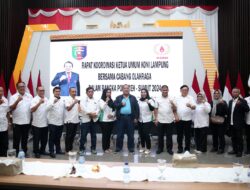 Arinal Pimpin Rakor KONI bersama Cabor PON XXI Aceh-Sumut 2024, Lampung Ikuti 54 Cabor dan Memberangkatkan 549 Peserta Kontingen Tahun 2024