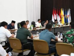 Komisi I DPRD Lampung Hadiri Rakor Persiapan Pemilu Tahun 2024