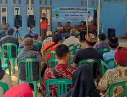 Dede Suhendar Kembali Sosialisasikan Perda No 3 Tahun 2020