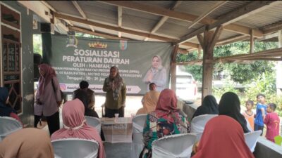 Hanifah Ajak Masyarakat Pesawaran Budayakan Rembug Desa