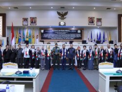 Sekdaprov Hadiri Paripurna DPRD Lampung, Pembicaraan Tingkat II Tahun 2024