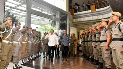 Bupati Lampung Selatan Ingatkan Satpol PP Untuk Tingkatkan Kedisiplinan dan Jiwa Korsa Tahun 2024