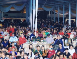 Ribuan Masyarakat Kota Bandarlampung Nobar Piala AFC U-23 antara Timnas Indonesia vs Usbekistan Tahun 2024