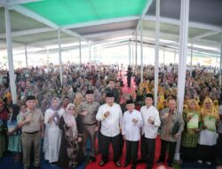 Gubernur Arinal Bersama Ribuan Masyarakat Hadiri Pengajian Akbar di Lapangan Adi Jaya, Terbanggi Besar, Lampung Tengah Tahun 2024