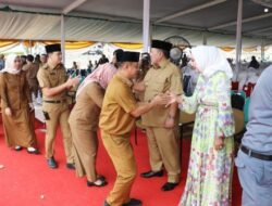 Pemprov Lampung Gelar Halal Bihalal Idul Fitri 1445 Bersama Pemerintah Kabupaten/Kota, Forkopimda dan Instansi Vertikal, Gubernur Berharap Jadi Momentum Tingkatkan Semangat Kebersamaan dan Persaudaraan Tahun 2024