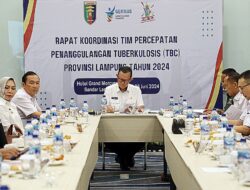 Selain Buka Rakor, Sekdaprov Fahrizal Turut Jadi Narasumber Penanggulangan TBC di Provinsi Lampung