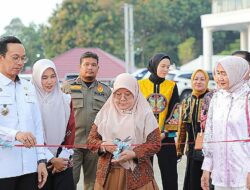 Pj. Ketua PKK Provinsi Lampung Resmikan Festival Kuliner Jelajah Nusantara di Perpustakaan Daerah Lampung