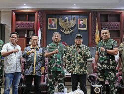 Pj. Gubernur Samsudin Terima Kunjungan Aspotmar Kasal Mayjen TNI Mar Hermanto Terkait Kegiatan Ketahanan Pangan di Piabung