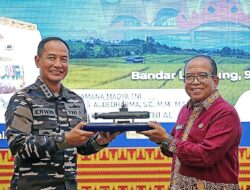 Apresiasi Peran TNI AL Dalam Pembangunan Lampung, Pj. Gubernur Samsudin Gelar Acara Silaturahmi Dengan Wakasal Laksamana Madya TNI Erwin S. Aldedharma di Mahan Agung