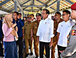 Sejumlah Menteri dan Pj. Gubernur Lampung Dampingi Presiden Joko Widodo Kunjungan ke RSUD Alimuddin Umar, Lampung Barat