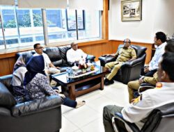 Pj. Gubernur Lampung Tinjau Pusat Bank Lampung, Sekalian Kunjungi Kantor OJK Lampung
