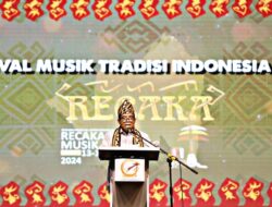 Pj. Gubernur Samsudin Buka Festival Musik Tradisi Indonesia “Recaka Musik Lampung” di PKOR Way Halim