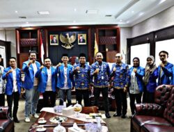 Pj. Gubernur Samsudin Gandeng Pengurus PMII Provinsi Lampung Membangun Lampung Lewat Program Kerja yang Sinergis
