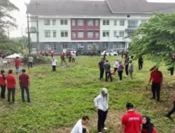 Jelang Kapolri Cup 2024, Kawasan GWH Lampung Selatan Dibersihkan