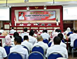 Pimpin Rakor Bulanan Pemkab Lamsel, Ini Pesan Bupati Nanang Ermanto