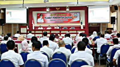 Pimpin Rakor Bulanan Pemkab Lamsel, Ini Pesan Bupati Nanang Ermanto
