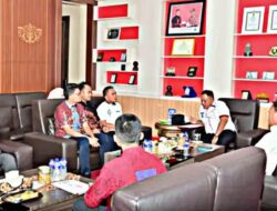 Bawaslu Lampung Selatan Audiensi dengan Bupati Nanang Ermanto