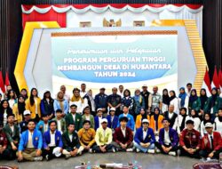 Pj. Gubernur dan DPRD Lampung Lepas 55 Peserta Program Perguruan Tinggi Membangun Desa 2024