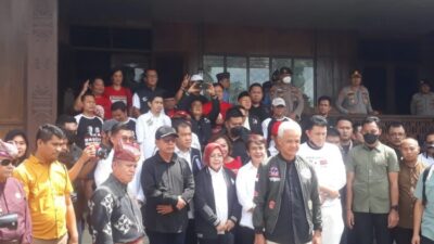 Mingrum Gumay, Kembali Sambut Hangat Safari Politik Calon Presiden Ganjar Pranowo
