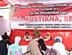 Ketua Fraksi PDIP DPRD Lampung Gelar Sosperda di Kelurahan Enggal, Kota Bandar Lampung