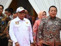 Made Bagiasa Dampingi Gubrenur Arinal Resmikan Pasar UMKM Lampung