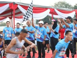 Pj. Gubernur Lampung Lepas 1.700 Peserta yang Ikut Pemuda Run Dalam Rangka HUT ke-79 RI dan HUT ke-51 KNPI