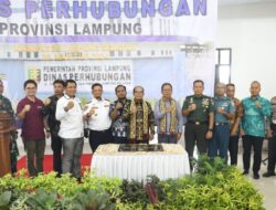 Dukung Pembangunan Kota Baru, Pj. Gubernur Samsudin Resmikan Gedung Kantor Baru Dinas Perhubungan Provinsi Lampung di Sabah Balau