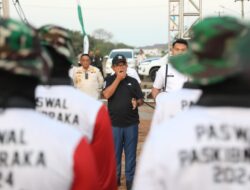 Pj. Gubernur Samsudin Berikan Semangat Untuk Paskibraka yang Bertugas di Kota Baru
