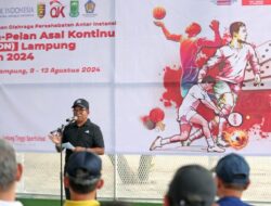 Pj. Gubernur Samsudin Buka Pertandingan Olahraga Persahabatan Antar Instansi yang Digelar Perwakilan BI Lampung