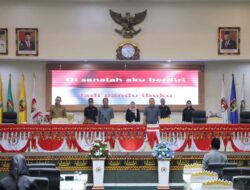 Sekdaprov Fahrizal dan Jajaran Forkopimda Hadiri Rapat Paripurna Penyampaian 6 Raperda