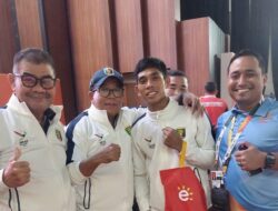 Atlet Muaythai Lampung Abdul Muis Rebut Medali Emas PON XXI Aceh – Sumut 2024