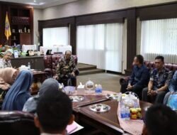 Pj. Gubernur Samsudin Terima Kunjungan LAZ Bakrie Amanah, Pantau Perkembangan Pembangunan Masjid Al-Bakrie di Enggal