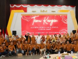 Pj. Gubernur Samsudin Silaturahmi Bersama Alumni Kimia FKIP Unila