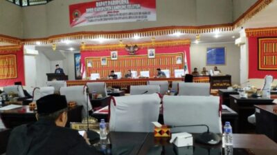 DPRD dan Pemkab Lamsel Gelar Rapat Paripurna, Tandatangani Nota Kesepakatan KUA-PPAS Tahun Anggaran 2025