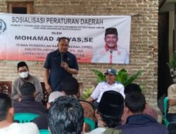 M Akyas Sosialisasikan Perda Nomor 3 Tahun 2020