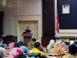Pj. Sekdaprov Fredy Buka Rakor Tim Koordinasi Penanggulangan Kemiskinan Provinsi Lampung Tahun 2024