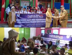 Dirjen Perikanan Tangkap KKP dan Dinas Kelautan Perikanan Uji Coba Makanan Gratis Siswa di Pulau Pasaran