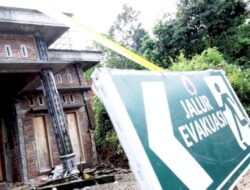 Pemkot Bandar Lampung Pasang Rambu Jalur Evakuasi Di Lima Kecamatan Rawan Bencana