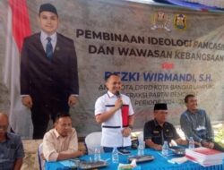 Rezki Wirmandi Tanamkan Nilai-nilai Pancasila ke Warga Kelurahan Kampung Baru